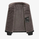 Jaqueta Masculina em Couro com Forro de Cashmere